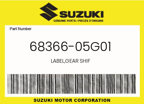 LABEL,GEAR SHIF undefined