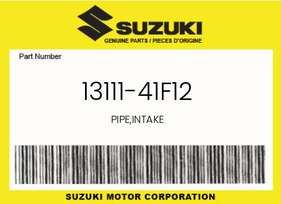 0 Suzuki OEM Part 13111-41F12