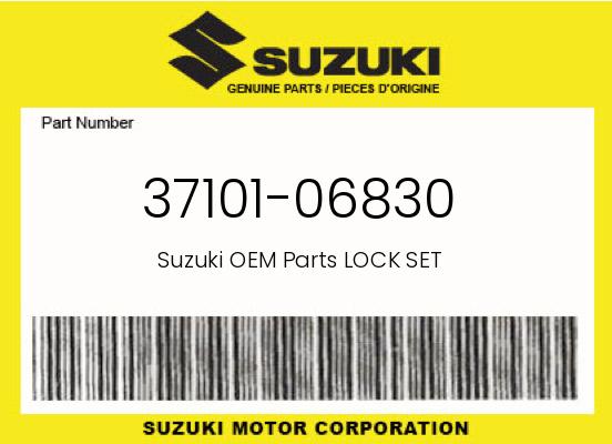 0 Suzuki OEM Part 37101-06830
