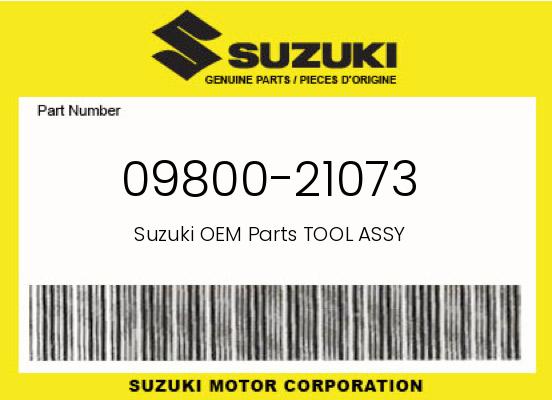 0 Suzuki OEM Part 09800-21073