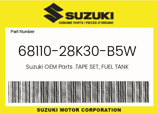 0 Suzuki OEM Part 68110-28K30-B5W