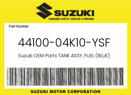 0 Suzuki OEM Part 44100-04K10-YSF