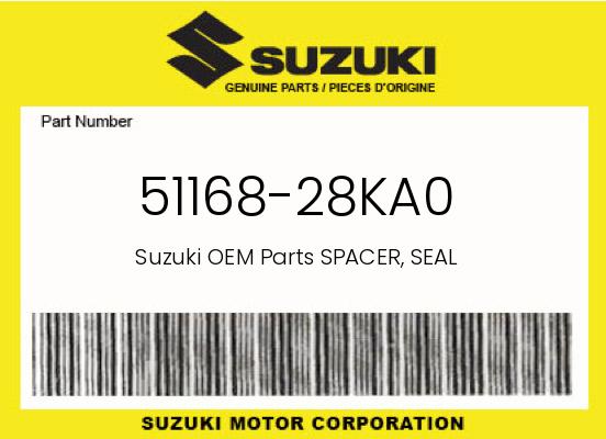 0 Suzuki OEM Part 51168-28KA0