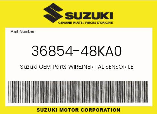 0 Suzuki OEM Part 36854-48KA0