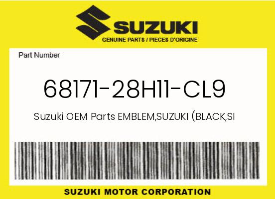0 Suzuki OEM Part 68171-28H11-CL9