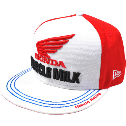 Troy Lee Designs Honda Team Fitted Hat Troy Lee Designs Honda Team Fitted Hat