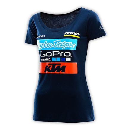 Troy Lee Designs 2016 Women's KTM Team T-Shirt Troy Lee Designs 2016 Women's KTM Team T-Shirt