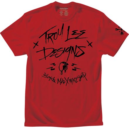 Troy Lee Designs Crash T-Shirt - Cardinal Troy Lee Designs Crash T-Shirt - Cardinal