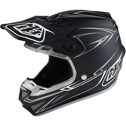 Troy Lee Designs 2017 SE4 Composite Helmet With MIPS - Pinstripe