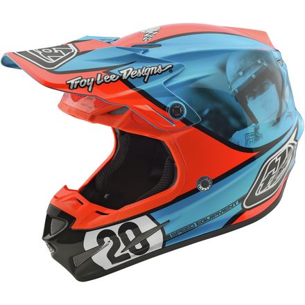 Troy Lee Designs 2018 SE4 Composite Helmet With MIPS - McQueen