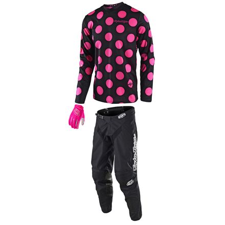 Troy Lee Designs 2018 Youth GP Combo - Polka Dot