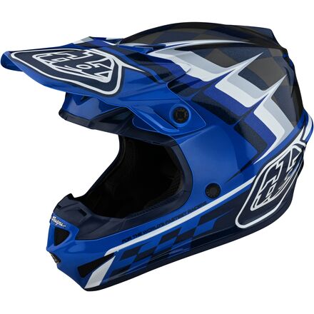 Troy Lee Designs 2022 Youth SE4 Polyacrylite Helmet With MIPS - Warped