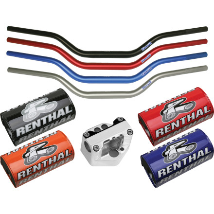 Trail Tech Bar Clamp With Renthal Fat Bar Combo Trail Tech Bar Clamp With Renthal Fat Bar Combo