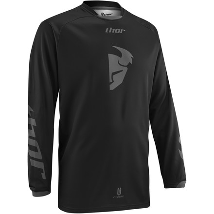 Thor 2016 Phase Cold Weather Jersey - Blackout Thor 2016 Phase Cold Weather Jersey - Blackout