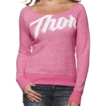 Thor Women's Script Off Shoulder Fleece Thor Women's Script Off Shoulder Fleece