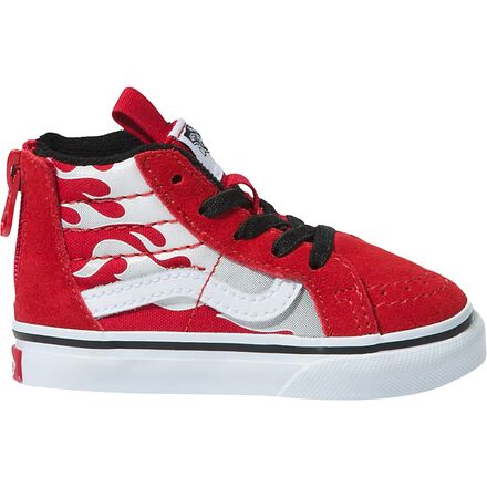 Vans Ferocious Flame Sk8-Hi Zip Shoe - Toddlers'