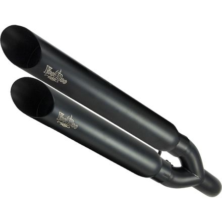 Voodoo Industries Shorty Dual Stacked Slip-On Exhaust