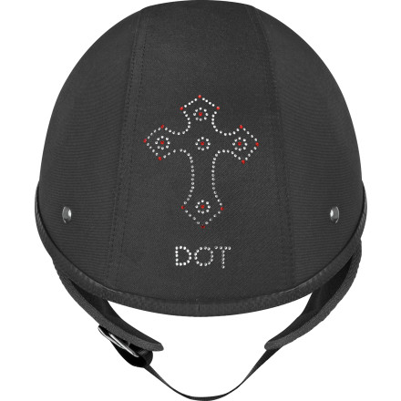 Vega XTS Helmet - Rhinestone Cross Vega XTS Helmet - Rhinestone Cross
