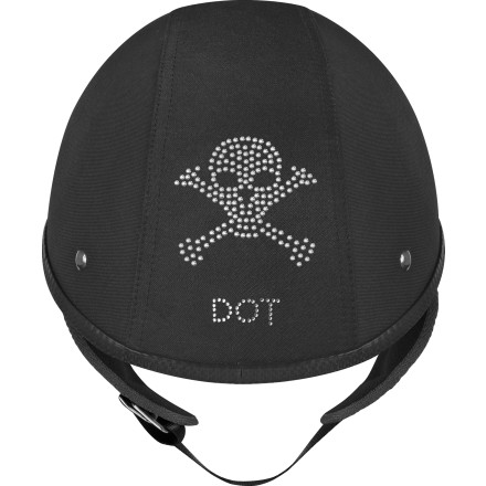 Vega XTS Helmet - Rhinestone Skull Vega XTS Helmet - Rhinestone Skull