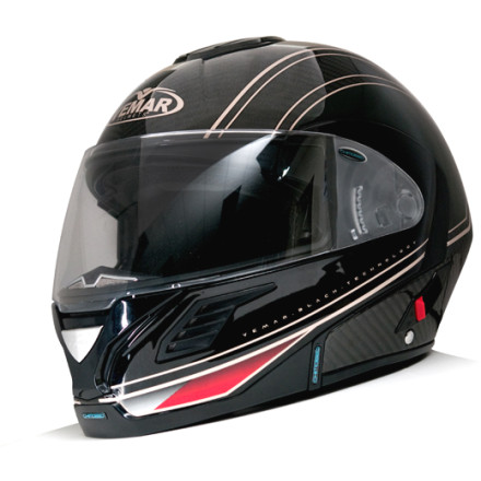 Vemar Jiano Evo TC Modular Helmet - Carbon Fiber