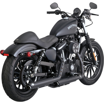 Vance & Hines Twin Slash Rounds Slip-On Exhaust