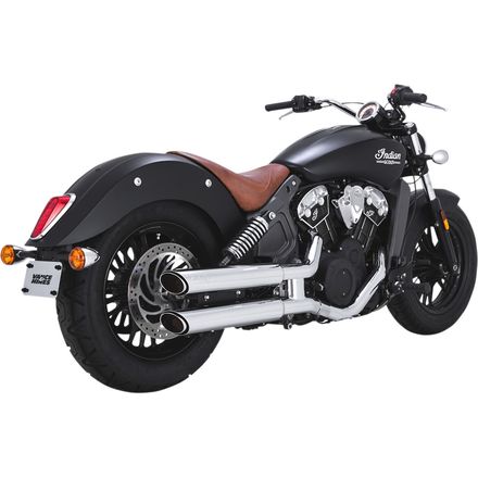 Vance & Hines Twin Slash Rounds Slip-On Exhaust Vance & Hines Twin Slash Rounds Slip-On Exhaust