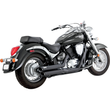 Vance & Hines Twin Slash Staggered Exhaust