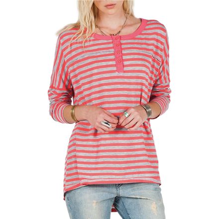 Volcom Hello Again Shirt - Long-Sleeve - Women's Volcom Hello Again Shirt - Long-Sleeve - Women's
