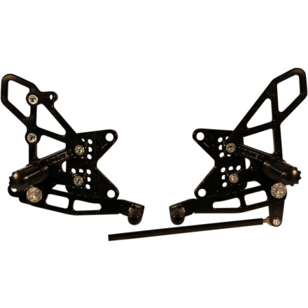 Vortex Adjustable Complete Rearset | MotoSport