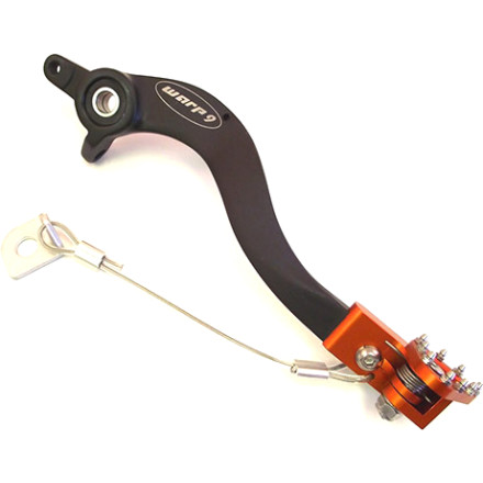 Warp 9 Billet Brake Pedal With Adjustable Flex Tip Warp 9 Billet Brake Pedal With Adjustable Flex Tip