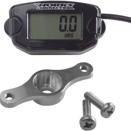 Works Connection Hour-Tach Meter & Mount Kit