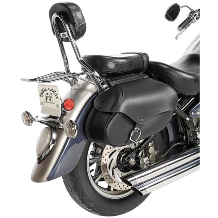 Willie & Max Synthetic Leather Revolution Hard Mount Saddlebag