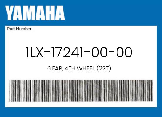 0 Yamaha OEM Part 1LX-17241-00-00
