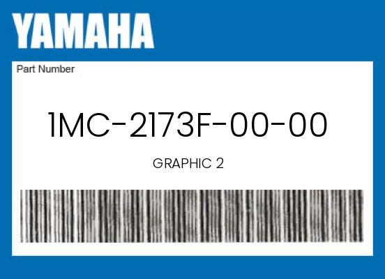 0 Yamaha OEM Part 1MC-2173F-00-00