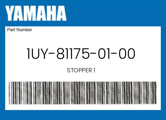 0 Yamaha OEM Part 1UY-81175-01-00
