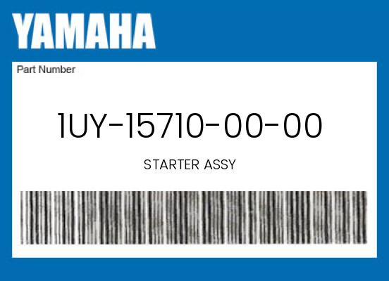 0 Yamaha OEM Part 1UY-15710-00-00