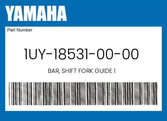 0 Yamaha OEM Part 1UY-18531-00-00
