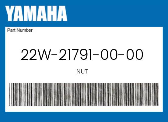 0 OEM Part 22W-21791-00-00