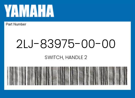 1995 Yamaha OEM Part 2LJ-83975-00-00