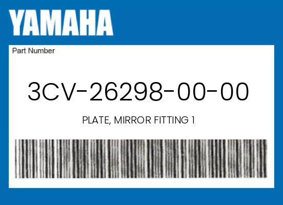 1995 Yamaha OEM Part 3CV-26298-00-00