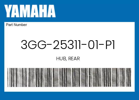 0 Yamaha OEM Part 3GG-25311-01-P1