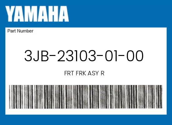 0 Yamaha OEM Part 3JB-23103-01-00