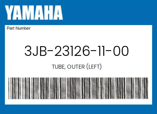 0 Yamaha OEM Part 3JB-23126-11-00