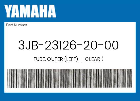 0 Yamaha OEM Part 3JB-23126-20-00