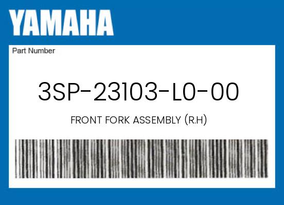 0 Yamaha OEM Part 3SP-23103-L0-00