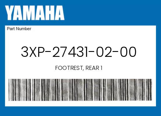 0 OEM Part 3XP-27431-02-00