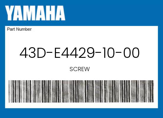 0 OEM Part 43D-E4429-10-00