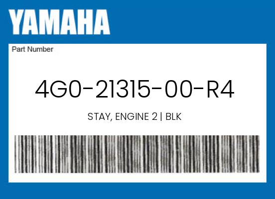 0 Yamaha OEM Part 4G0-21315-00-R4