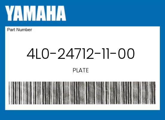 1995 Yamaha OEM Part 4L0-24712-11-00