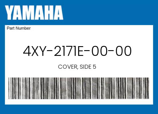 0 Yamaha OEM Part 4XY-2171E-00-00